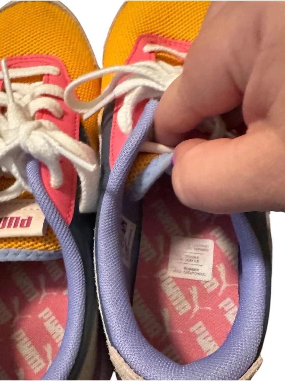PUMA  Cruise Rider Candy Colorblock Platform Sneaker Size 6.5